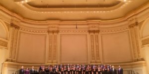 Tarleton Chamber Choir Carnegie Hall